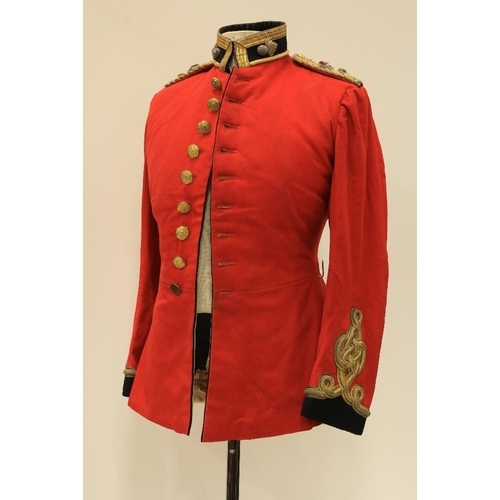 950 - A Royal Scots Greys red dress Tunic, [Cyril Hugh Gaisford St. Lawrence] adorned with gold bullion Ep... 