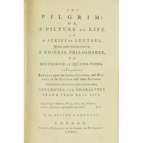 107 - [Johnston (Charles)] The Pilgrim: or, A Picture of Life, In A Series of Letters, Written mostly from... 