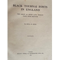 Architecture:  Eden (Cecil H.) Black Tournai Fonts in England, lg. 4to Lond. 1909. Illus., cloth bac... 