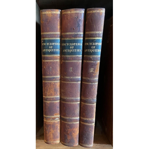 19 - Fosbroke (Rev. T. Dudley) Encyclopaedia of Antiquities, and Elements of Archaeology, 2 vols. 4to L. ... 