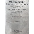 French Academy -  Dioctionnaire de l'Adademie Francoise, 2 vols. 4to Paris 1825. Fifth Edn., hf. tit... 