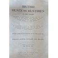 Sporting:  British Hunts and Huntsmen, in Four Volumes, 4 vols. lg. thick folio L. (Biographical Pre... 
