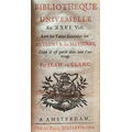 Le Clere (Jean) Bibliotheque Universelle, [Year 1686 - 1693] In 26 vols. 20mo Amsterdam 1702 - 1718.... 