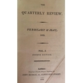Periodical: The Quarterly Review, [Feb. & May 1809] Vol. I (Nos. 1 & 2) - Vol. 104 (Nos. 207... 