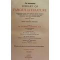 Leather Bindings:  Garnett (Dr. R.)ed. The International Library of Famous Literature, 20 vols. imp.... 