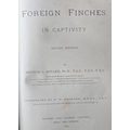 Butler (Arthur G.) Foreign Finches in Captivity, small folio Hull & L. 1899. Second Edn., 60 col... 