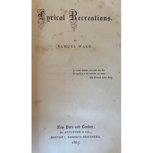 65 - American Poetry, etc: Poe (Edgar Allan) Poetical Works, 12mo L. 185. Ed. by James Hannay, illus. etc... 