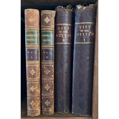 80 - Chandler (Richard) Travels in Asia Minor and Greece, 2 vols. Oxford (Clarendon Press) 1825. New Edn.... 