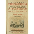 [Maffei (M.S.)] Donato (Sebastian)Ad Novum Thesaurum Veterum Inscriptionum Cl. V. Ludovici Antonii M... 