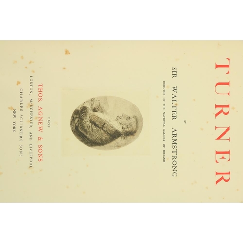 1079 - Armstrong (Sir Walter) Turner, lg. thick folio L. (T. Agnew & Sons) 1902. Lim. Edn. No. 65 of 10... 