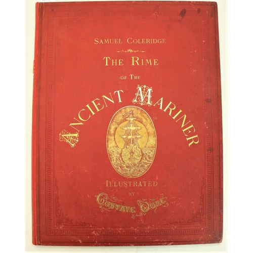 663 - [Dore (Gustave)] Coleridge (Sam. Taylor)  The Rime of the Ancient Mariner, lg. atlas folio Lond. 187... 