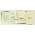 Log Books of Three British Warships Manuscripts:  Three folio Volumes, containing meticulously arran... 