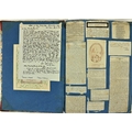 Scrap Album:  An early 19th Century Scrap Album, mostly 1800 - 1830, extensive collection of varied ... 