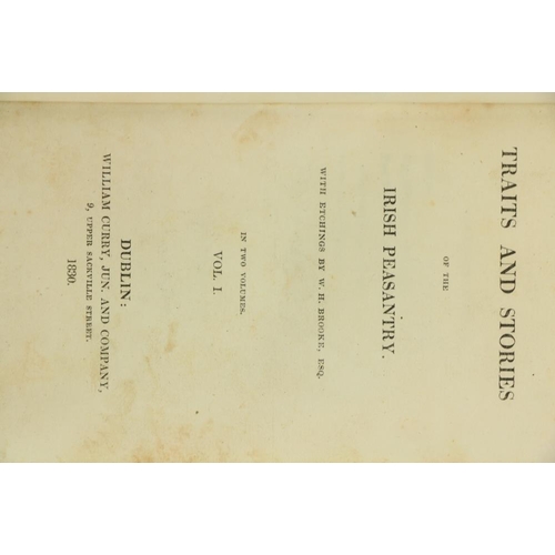 829 - Lover (Samuel) Legends and Stories of Ireland,.... with Etchings by the Author. 12mo Dublin 183... 