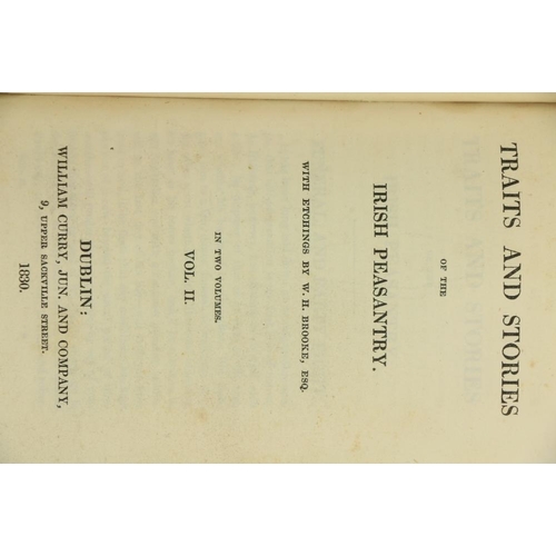 829 - Lover (Samuel) Legends and Stories of Ireland,.... with Etchings by the Author. 12mo Dublin 183... 