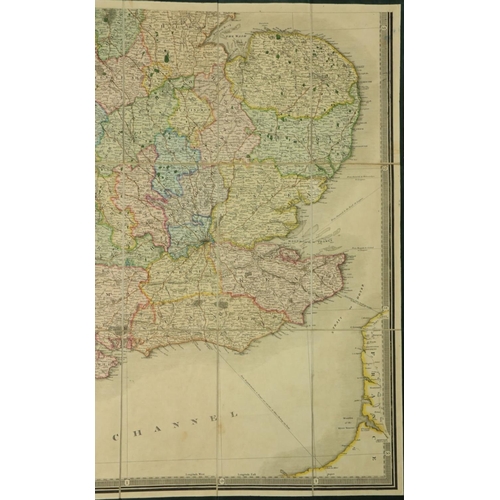 846 - Maps:  Wyld (Jas.) A New Map of England an Wales, Projected upon the Trigonometrical Operations made... 