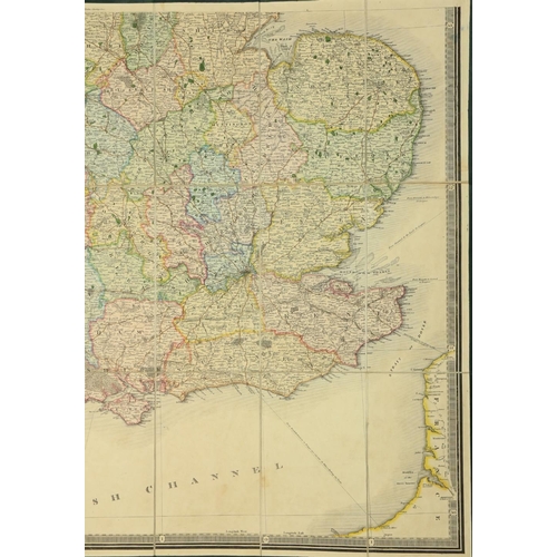 846 - Maps:  Wyld (Jas.) A New Map of England an Wales, Projected upon the Trigonometrical Operations made... 