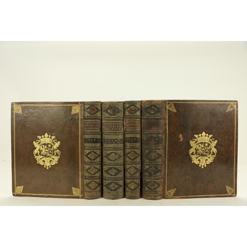 864 - In Fine Uniform Armorial Bindings Lenfant (Jques) Histoire du Concile de Pise, 2 vols. in ... 