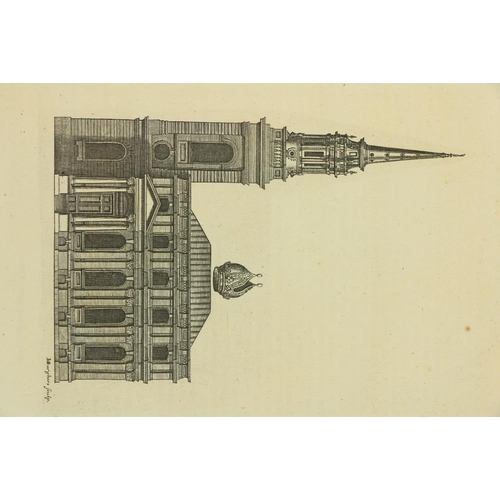 871 - Peshall (Rev. Sir J.) & Wood (A.) The Antient and Present State of the City of Oxford, Lg. 4to L... 