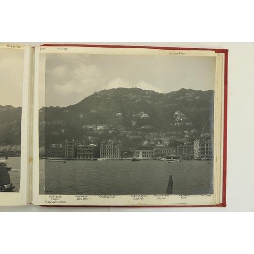 877 - Travel Album:   An impressive and comprehensive album recording the Travels to Hong Kong of T.J. Gai... 