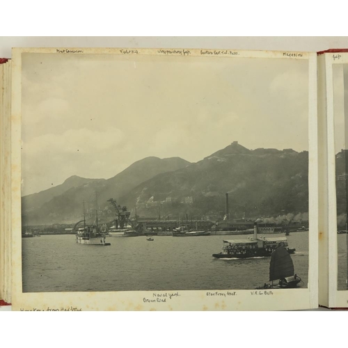 877 - Travel Album:   An impressive and comprehensive album recording the Travels to Hong Kong of T.J. Gai... 