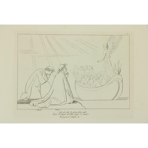 891 - Flaxman Illustrations Dante -  La Divina Comeodia di Dante Alighieri cioe l'Inferno, ... 