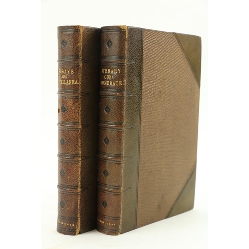 696 - Both Signed Presentation Copies [Duncan (Philip Bury)] Literary Conglomerate; or, A Combination of V... 