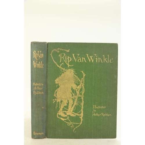 869 - Rackham (Arthur) Illus: Irving (Washington) Rip Van Winkle, 4to Lond. & N.Y. 1905. First Trade E... 