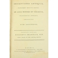 Chandler (Richard) Inscriptiones Antiquae Pleraegne, nondum editae: In Asia Minori et Graecia, ... 