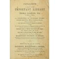 V. Rare Priced Book Catalogue Bibliography: [Thomas Gaisford] Sotheby's, Auctioneers, Catalogue of A... 