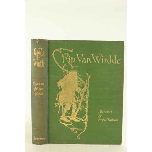 1034 - Rackham (A.) Illus: Irving (Washington) Rip Van Winkle, 4to Lond. & N.Y. 1907. Third I... 