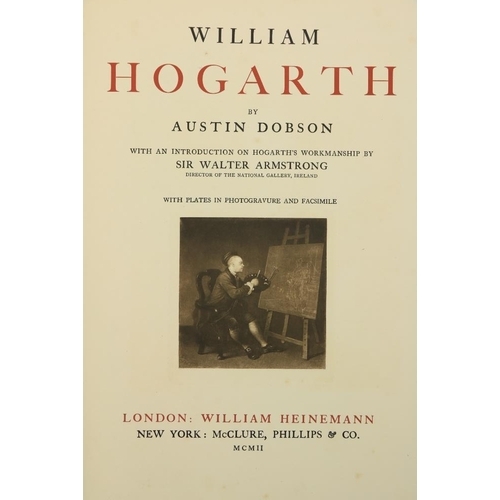 1078 - Hogarth (Wm.) The Works of Mr. Hogarth Moralized, folio L. (J. Goodwin) n.d. [c. 1826] Eng... 