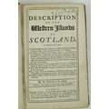Martin (M.) A Description of the Western Islands of Scotland, 8vo Lond. 1716. Second Edn.,... 