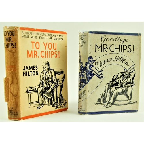 4 - Hitton (James) Goodbye Mr. Chips, 8vo L. (Hodder and Stoughton) 1934, First Edn., illus. by Bip Pave... 