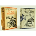 Hitton (James) Goodbye Mr. Chips, 8vo L. (Hodder and Stoughton) 1934, First Edn., illus. by Bip Pave... 