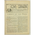 Rare Complete FilePeriodical: Dalton (Ed.)ed. The Spark, Keeps the Fire of the Nation Burning. Vol. ... 