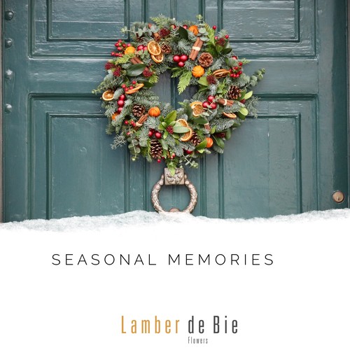 70 - Lamber de Bie Give a Gift of a Christmas Wreath, 2021.Two spectacular Christmas Wreaths for Delivery... 