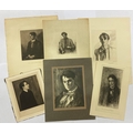 [Yeats (W.B.)] A collection of 6 original Engravings or Etchings, Portraits of W.B. Yeats for variou... 