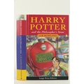 Large Print Edition Rowling (J.K.) Harry Potter and the Philosopher's Stone, 8vo, L. (Bloomsbury) 20... 