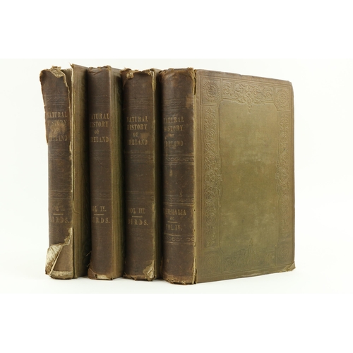 1 - Thompson (Wm.) The Natural History of Ireland,  4 vols. 8vo L. 1849. First Edn. 1 engd. port. fronti... 