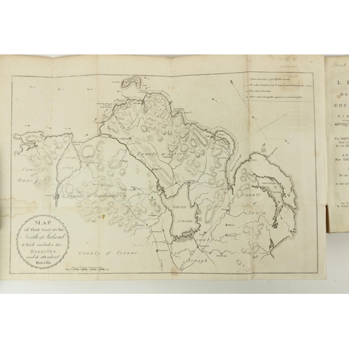 26 - Hamilton (Rev. Wm.) Letters Concerning the Northern Coast of County of Antrim, 8vo D 1790 First Edn.... 
