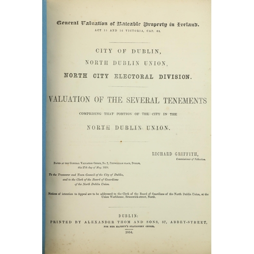 65 - City of Dublin: Griffith (Richard) General Valuation of Rateable Property in Ireland, City of Dublin... 