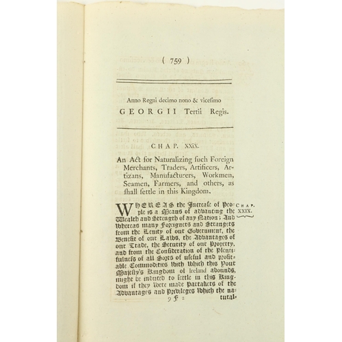 66 - Dublin Act: An Act for Naturalizing such Foreign Merchants, Traders, Artificers, Artisans, Manufactu... 