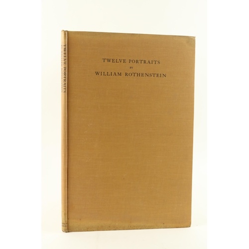 69 - Rothenstein (Wm.) Twelve Portraits, lg. folio. L. 1929. First Edn., 12 ports includ. ... 