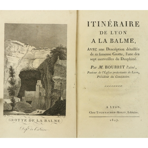 81 - Bourrit (M.)l'aine, Pasteur de l'Eglise protestante de Lyon, President du Consistoire. Itineraire de... 