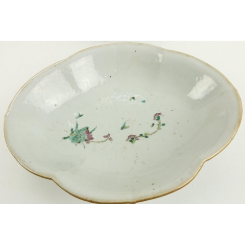 86 - An attractive Japanese oval shaped Dish, the outer side decorated with twelve figures and signed on ... 