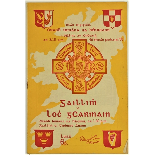 679 - Wexford's First All-Ireland TitleG.A.A. - Hurling 1955, Official Programme, All-Ireland Hurling... 