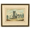 Thomas Cocking, Irish (fl. 1783-1791)Watecolour, “Abbey of Cloonshanville (Dominican), Frenchpark, C... 