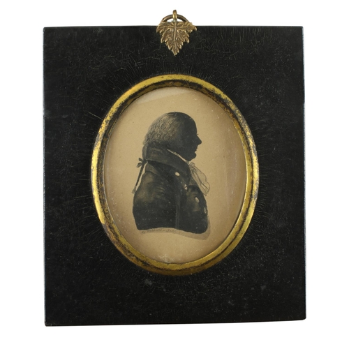 801 - [J.] Watkins, Bath, c. 1810 Silhouette: Miniature, 