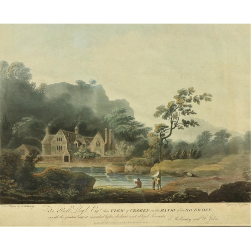 119 - After Thomas Walmsley (1763-1805)A pair of coloured Engravings to include: